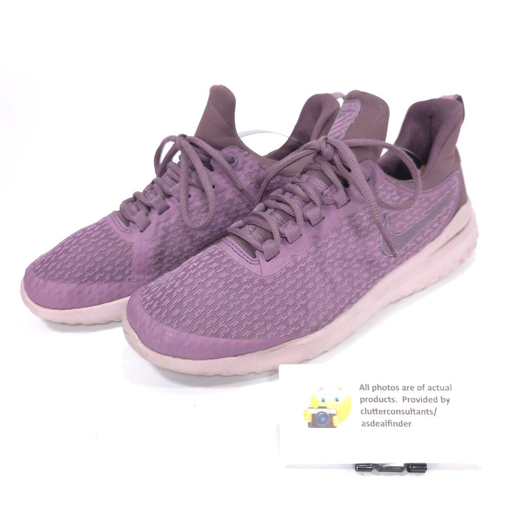 Nike Renew Rival Athletic Runnning Shoe Womens Size 8.5 AA7411-500 Purple